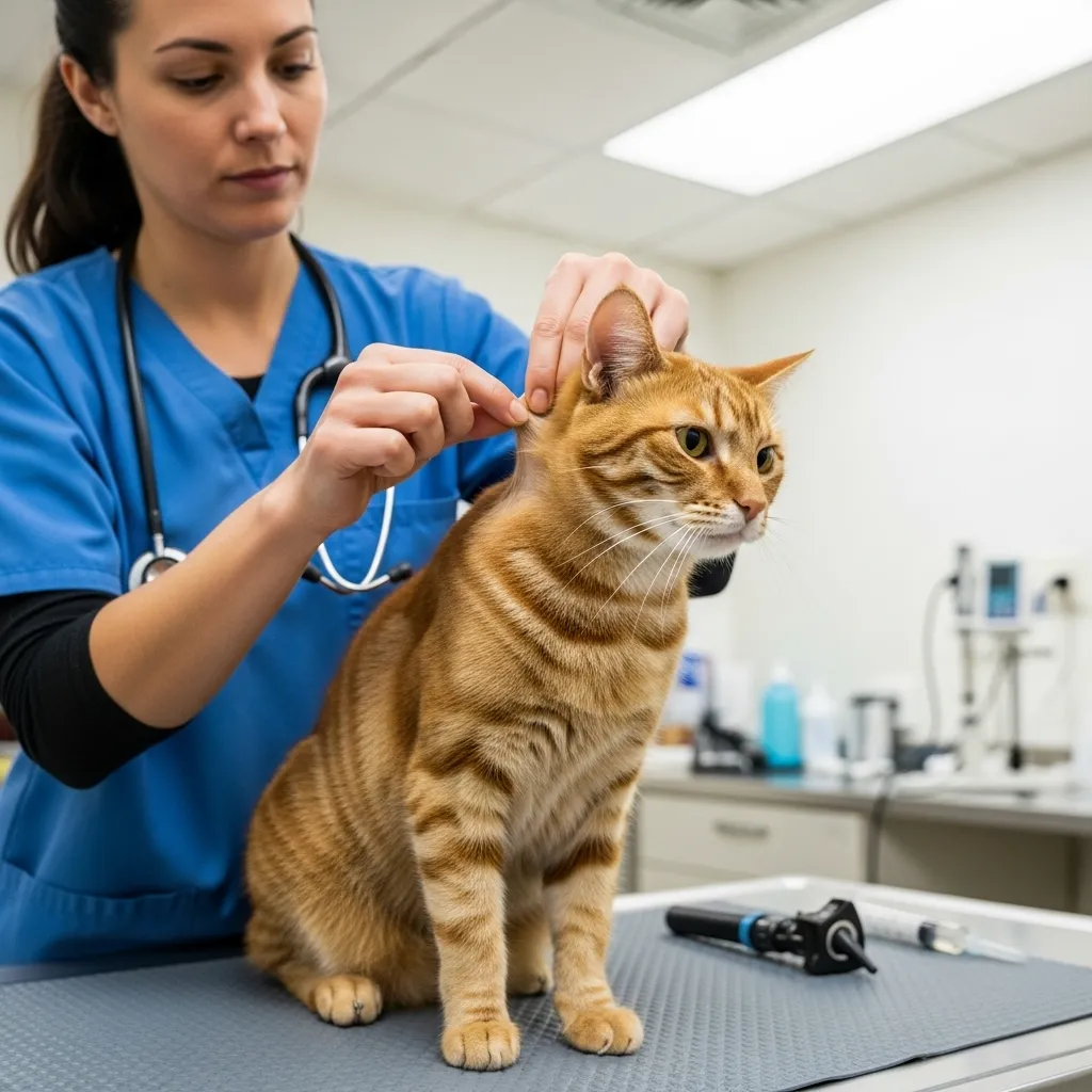 How to check for cat dehydration with the scruff test.