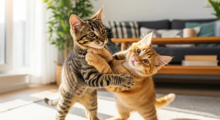 Why Does My Cat Bite My Other Cat’s Neck