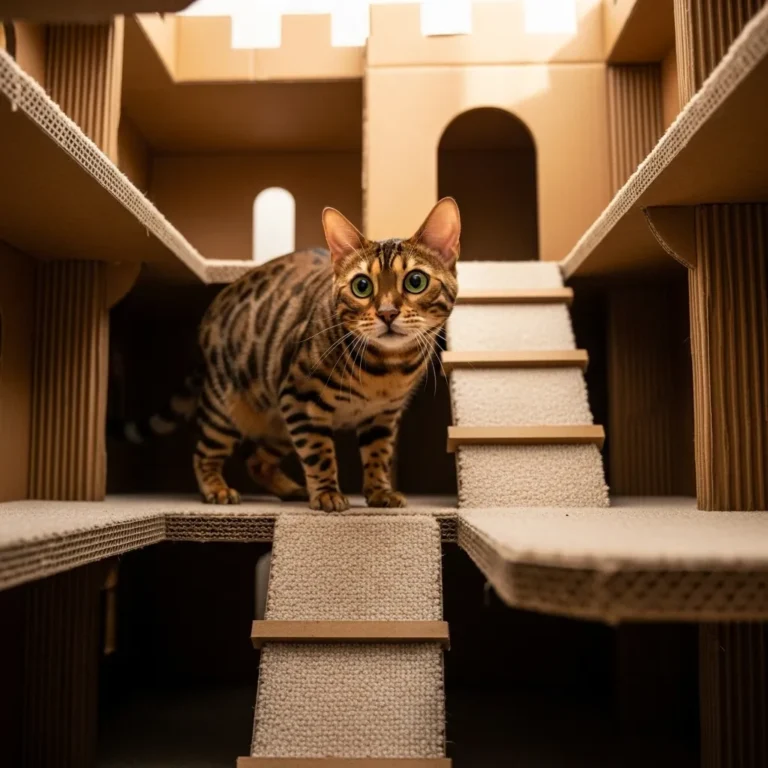 How to Build Epic DIY Cardboard Castles Your Cat Will Actually Use
