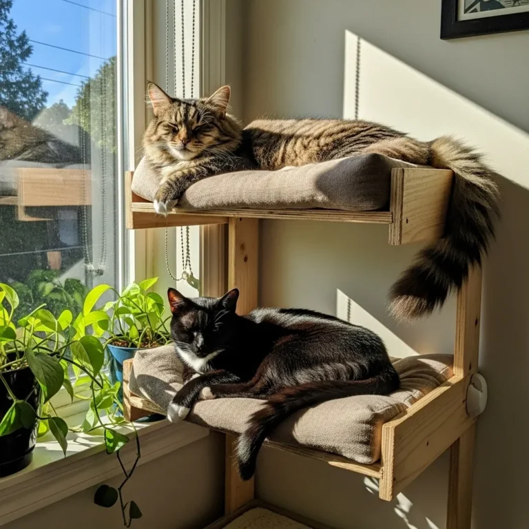 DIY Cat Window Perch Tutorial