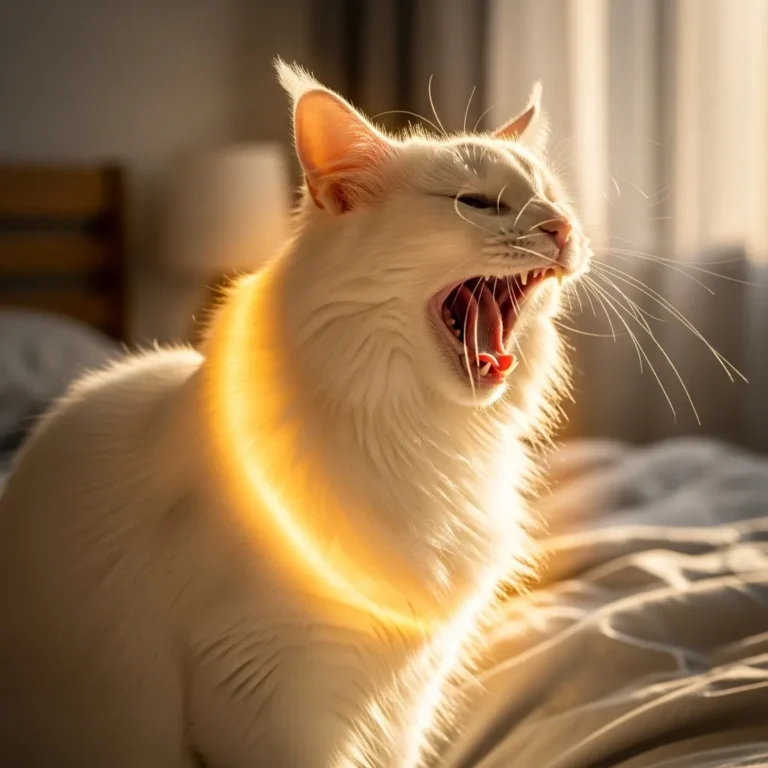 Cat Morning Routine Idea