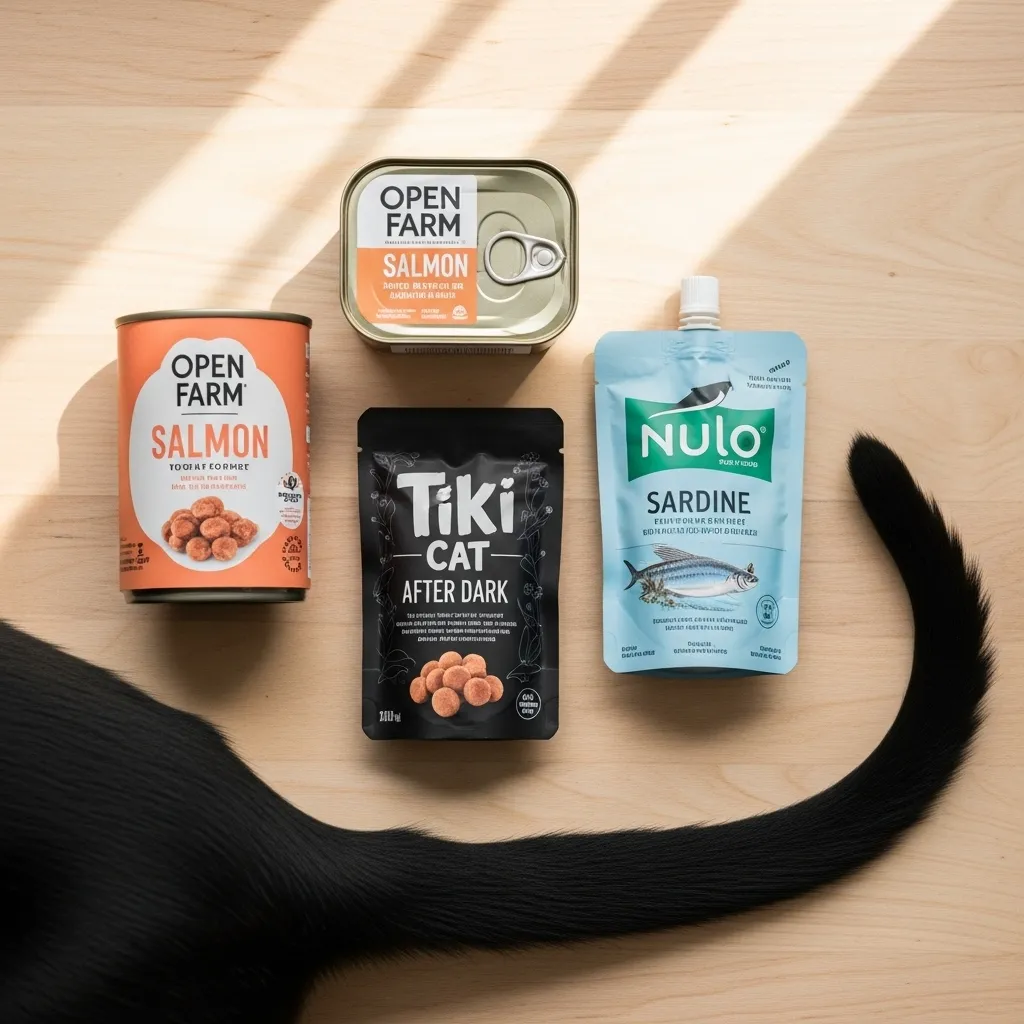  Top-rated wet cat foods for glossy coat – Open Farm, Tiki Cat, and Nulo
