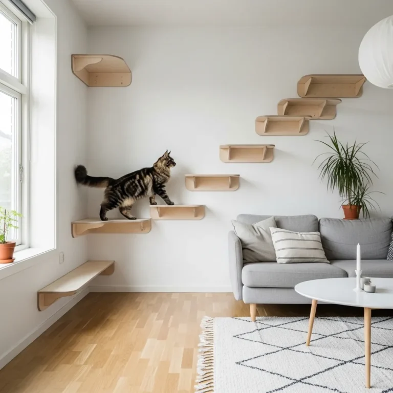 Scandinavian Cat Interiors