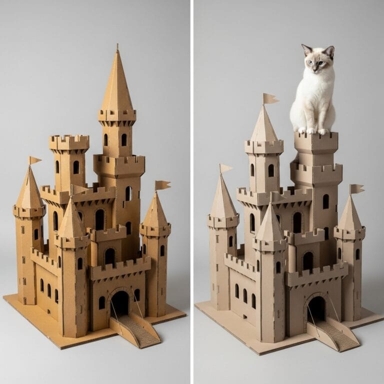 Mocha Beige Cat Spaces