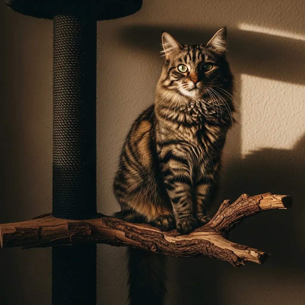  Luxury-looking cat enrichment wall built for under $50