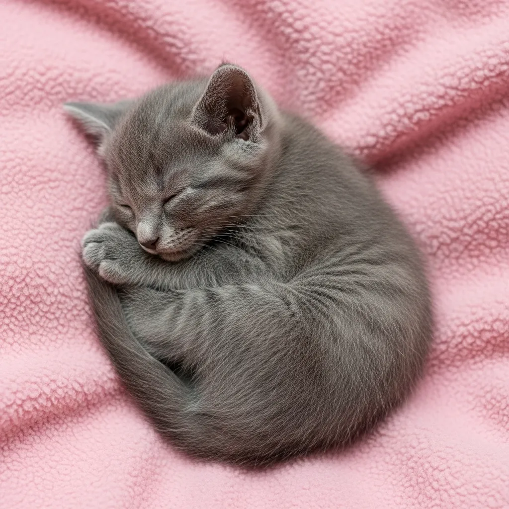 Sleepy kitten meme: perfect donut nap position – cuteness overload 🍼😸”