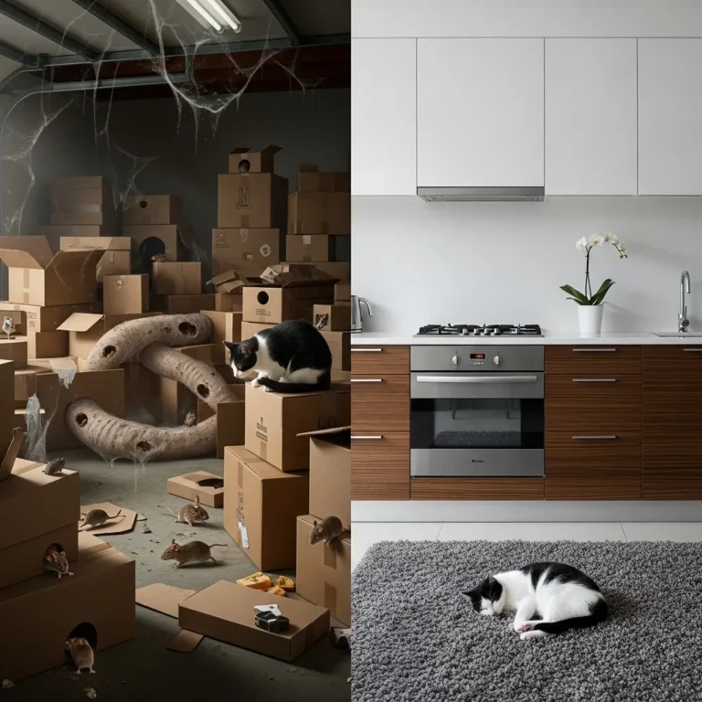 How Long Will a Mouse Hide from a Cat