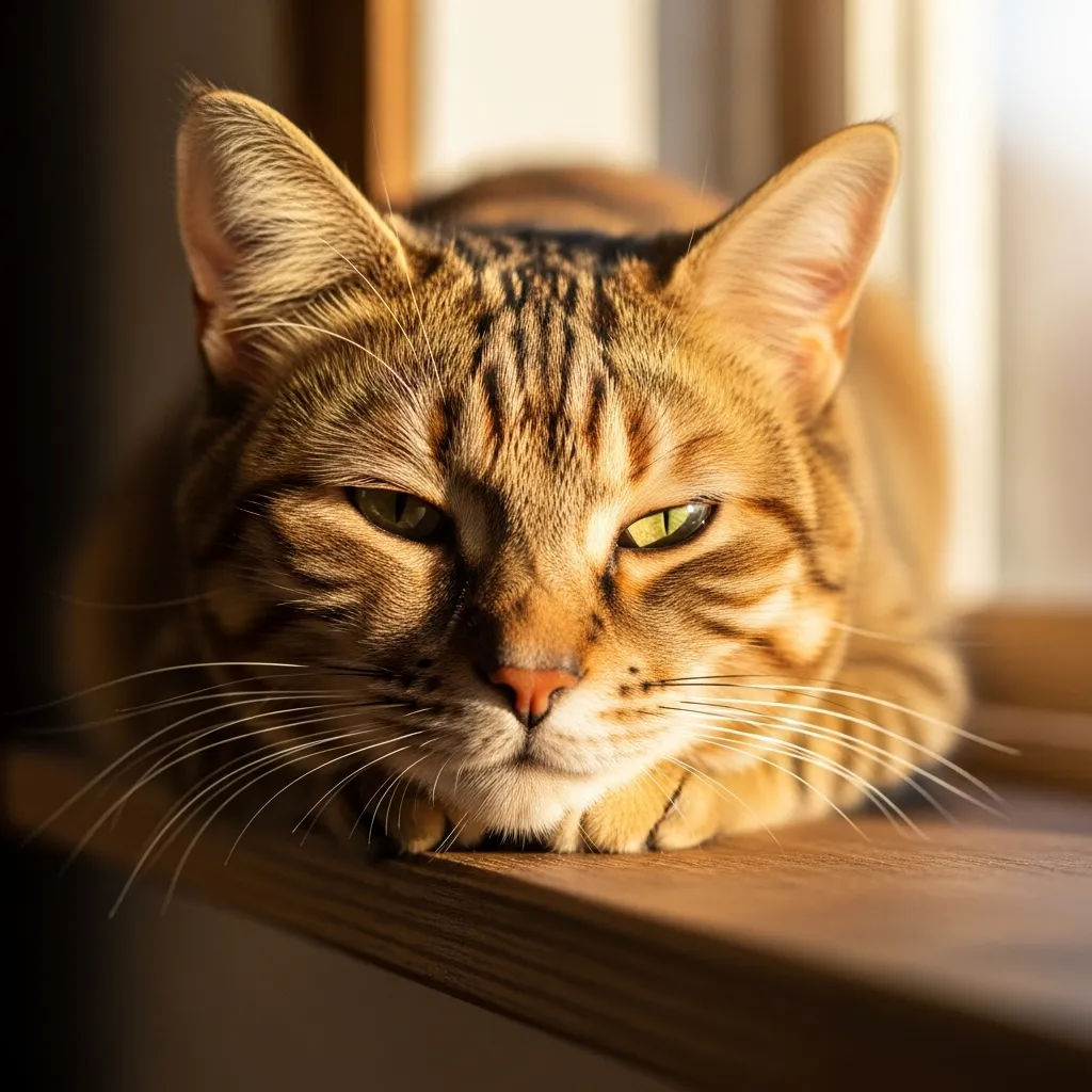 Why Is My Cat So Jumpy 4 A calm, confident cat who overcame fear and anxiety with patient care