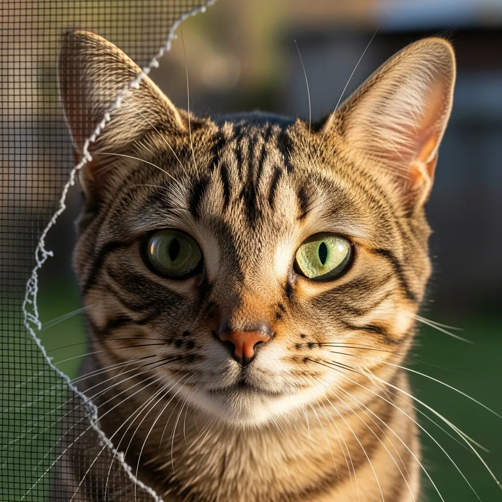  Indoor cat looking outside — understanding the risks before letting them roam