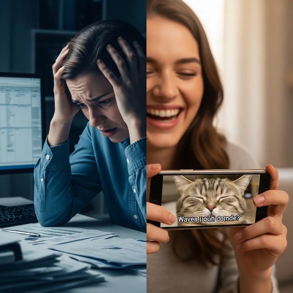 Sleepy cat memes as therapy: from stress to laughs in 7 seconds 😂💆‍♀️