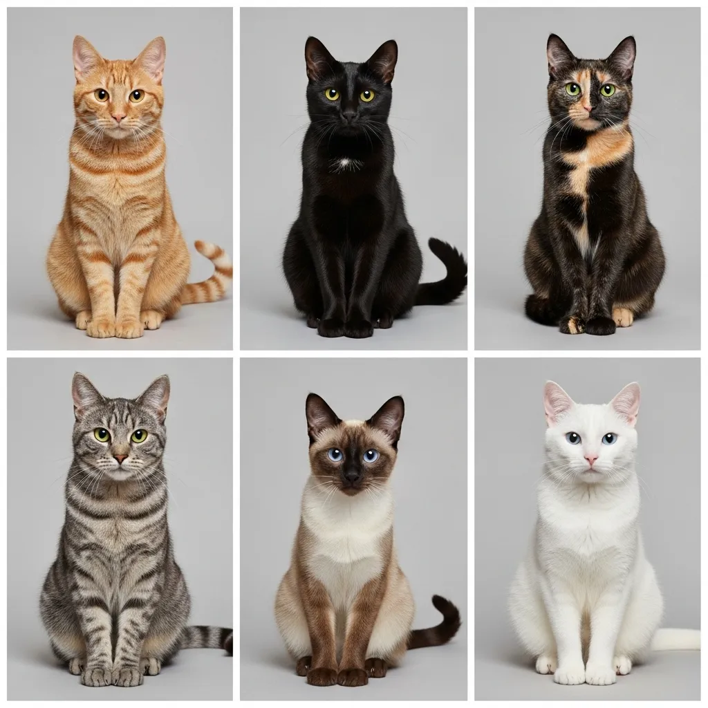 Cat color psychology – six common coat colors and their typical personalities