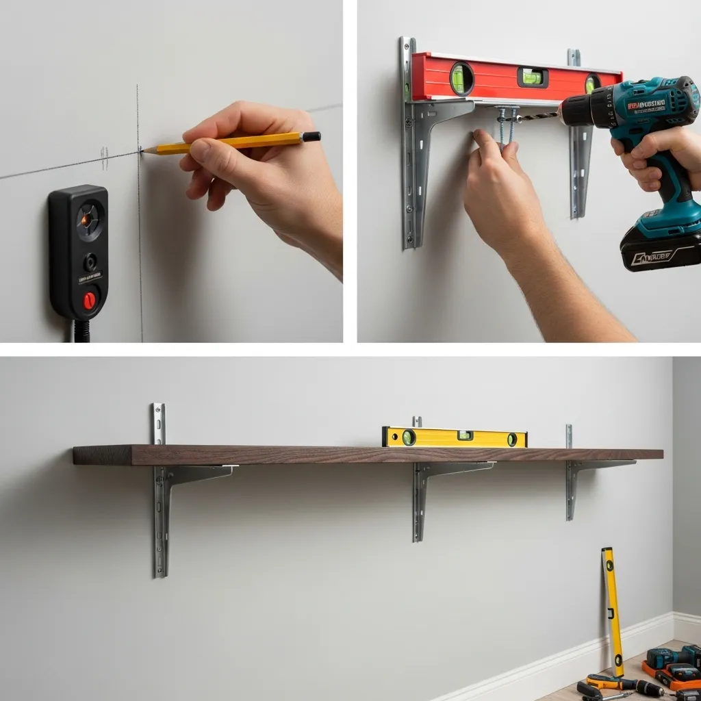How to safely install cat wall shelves directly into studs – DIY tutorial