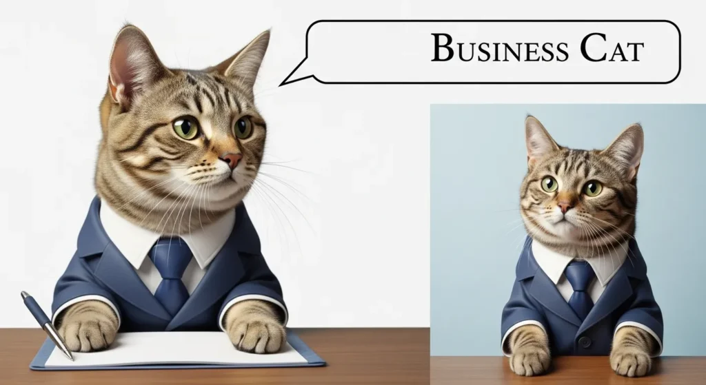 Free downloadable cat meme templates: Smudge, Woman Yelling at Cat, Crying Cat, Business Cat”