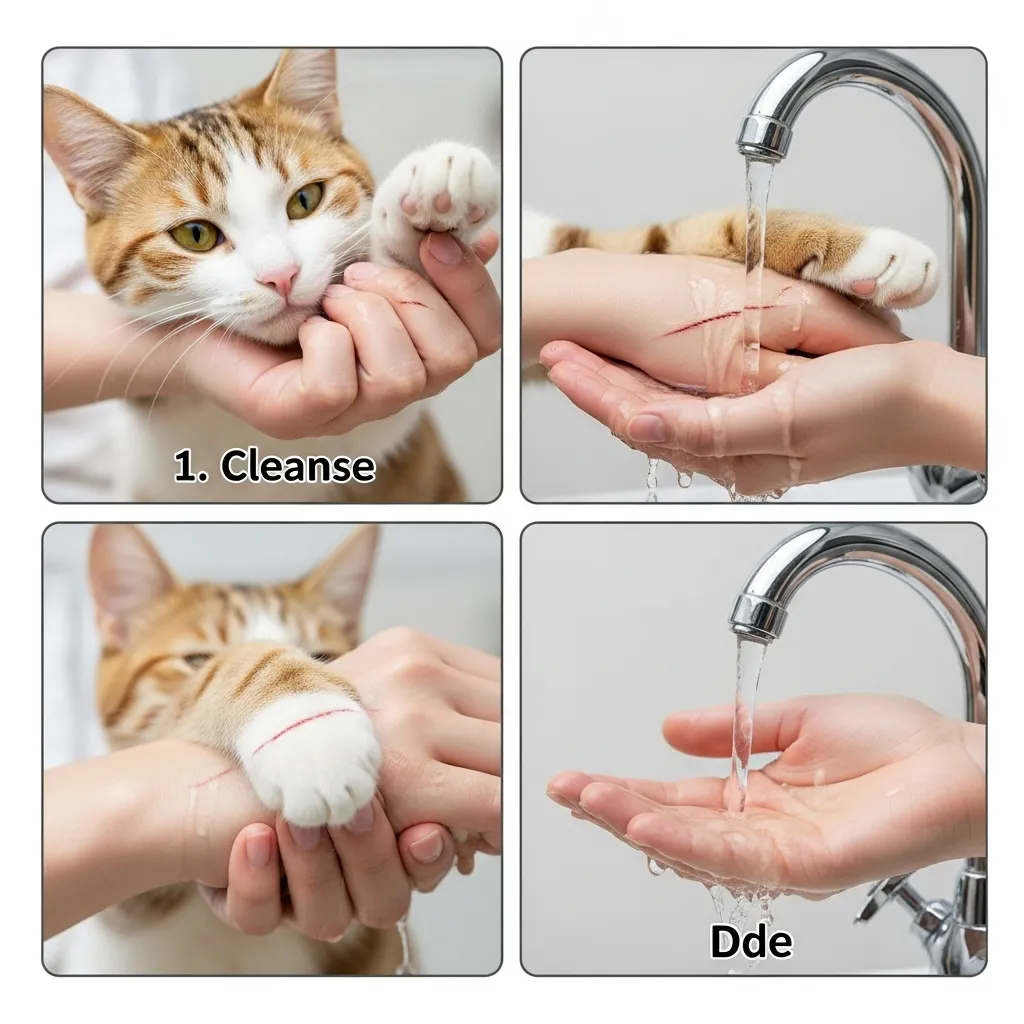  How to treat cat scratches at home – complete first-aid steps