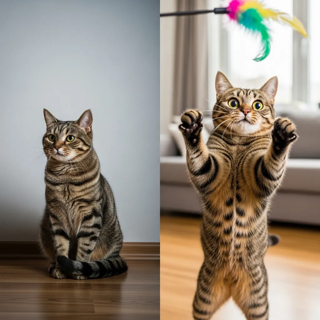 Playtime dramatically reduces attention-seeking and clingy cat behavior.