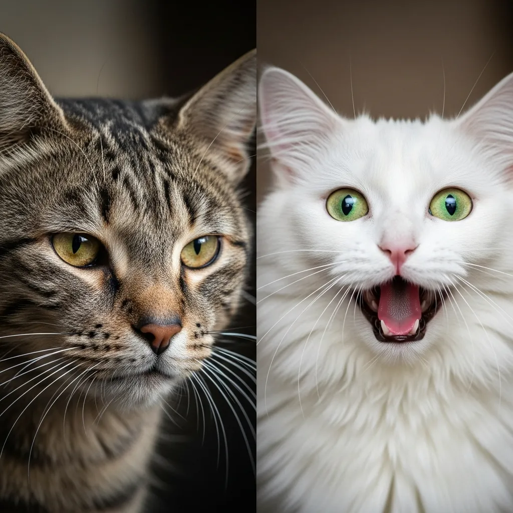 Domestic cats meow only at humans — feral cats rarely vocalize after kittenhood
