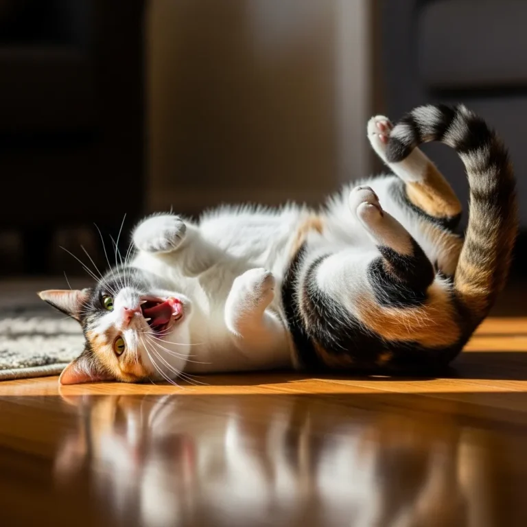 Why Is My Female Cat Rolling Around and Meowing?