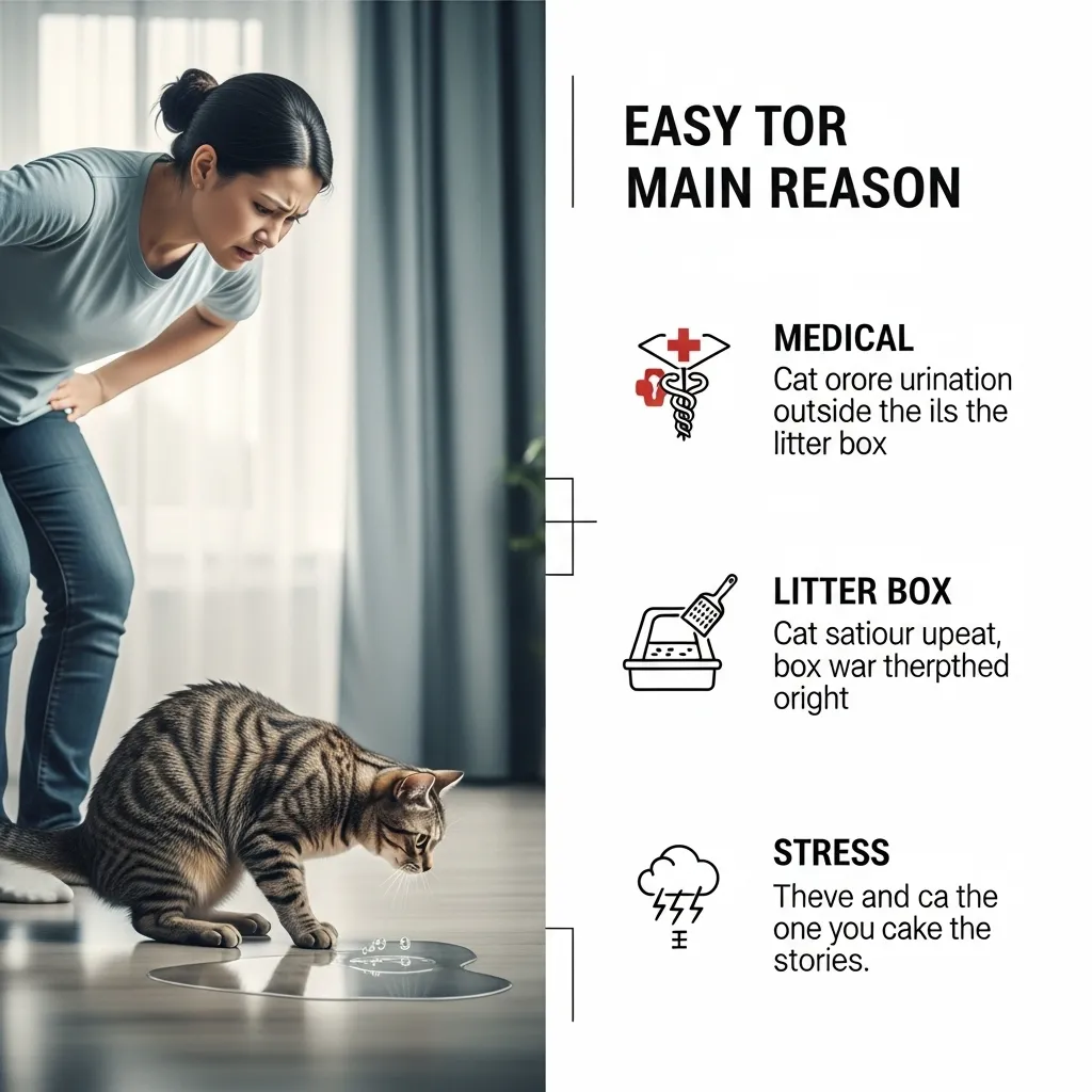 Why cats pee outside the litter box: medical issues, litter box problems, or stress - not spite