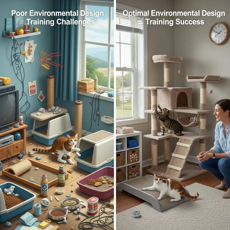 How Environmental Design Influences Cat Training Success