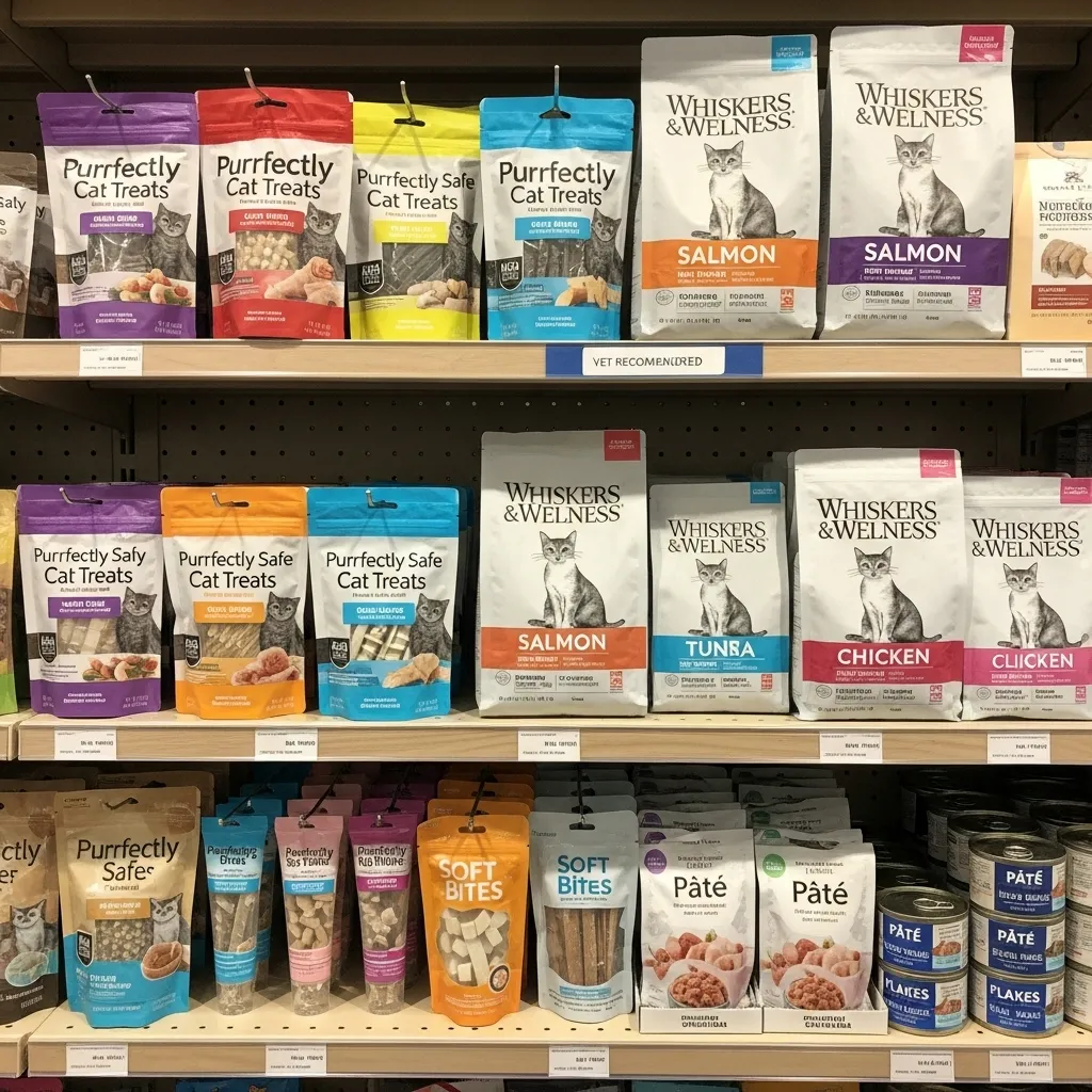 Healthy cat treats and food options that are safe alternatives