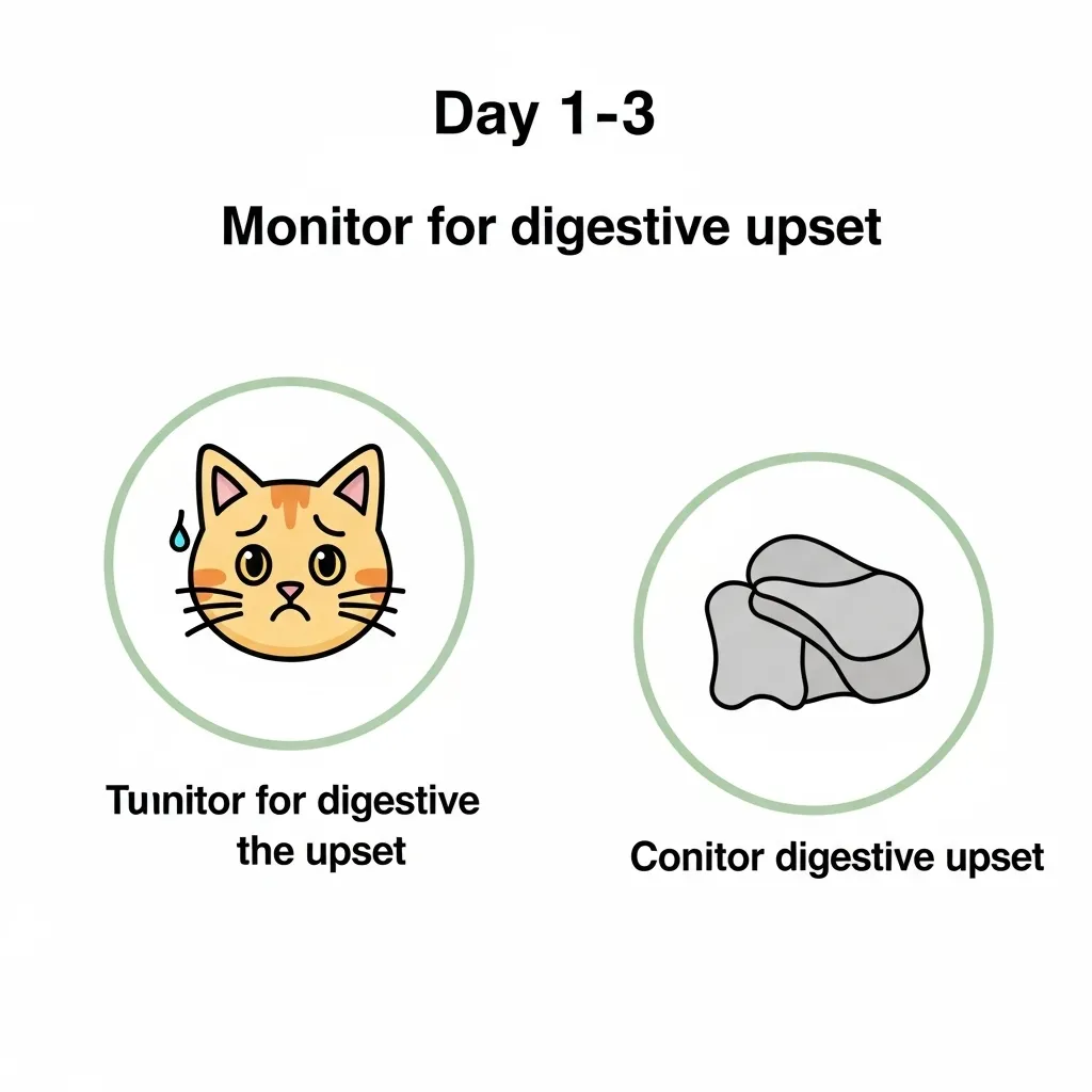 Step-by-step guide to changing your cat's diet safely