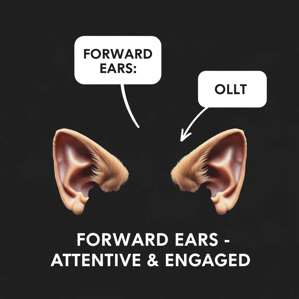 Infographic decoding feline body language, vocalizations, and scent communication markers.