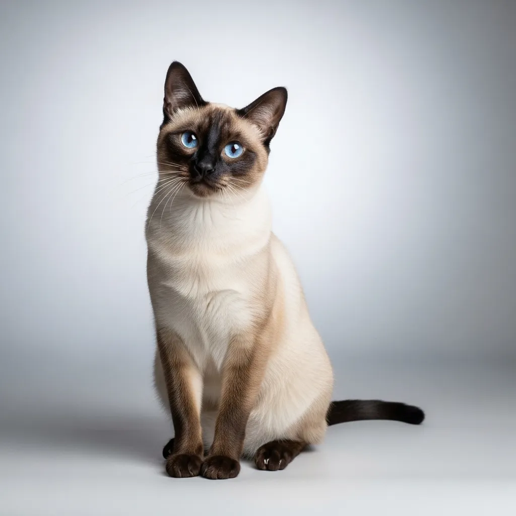 Sleek short-haired cat with elegant poise, inspiring short aesthetic names