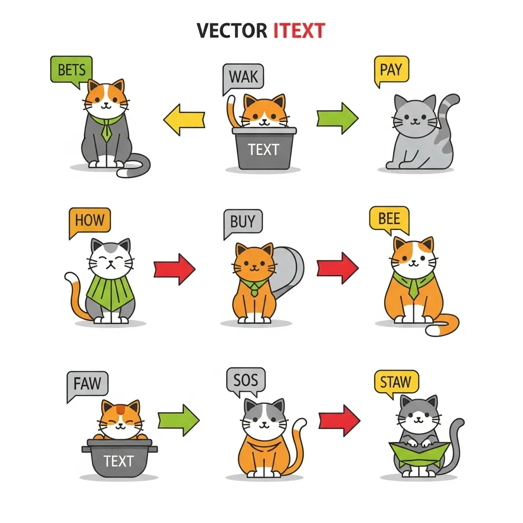  Infographic decoding common cat behaviors as early warning signs for owners.