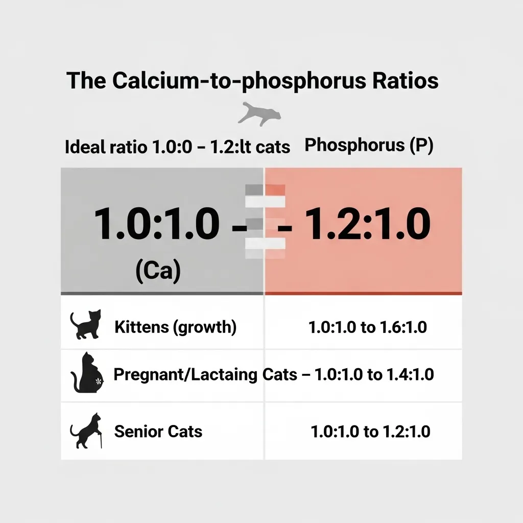 Understanding calcium-phosphorus balance is crucial to prevent common nutrient deficiencies in domestic cats.