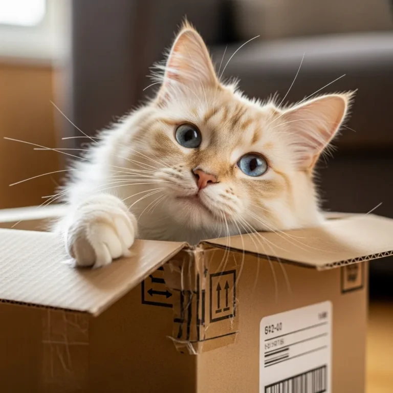 Cats vs Cardboard Boxes